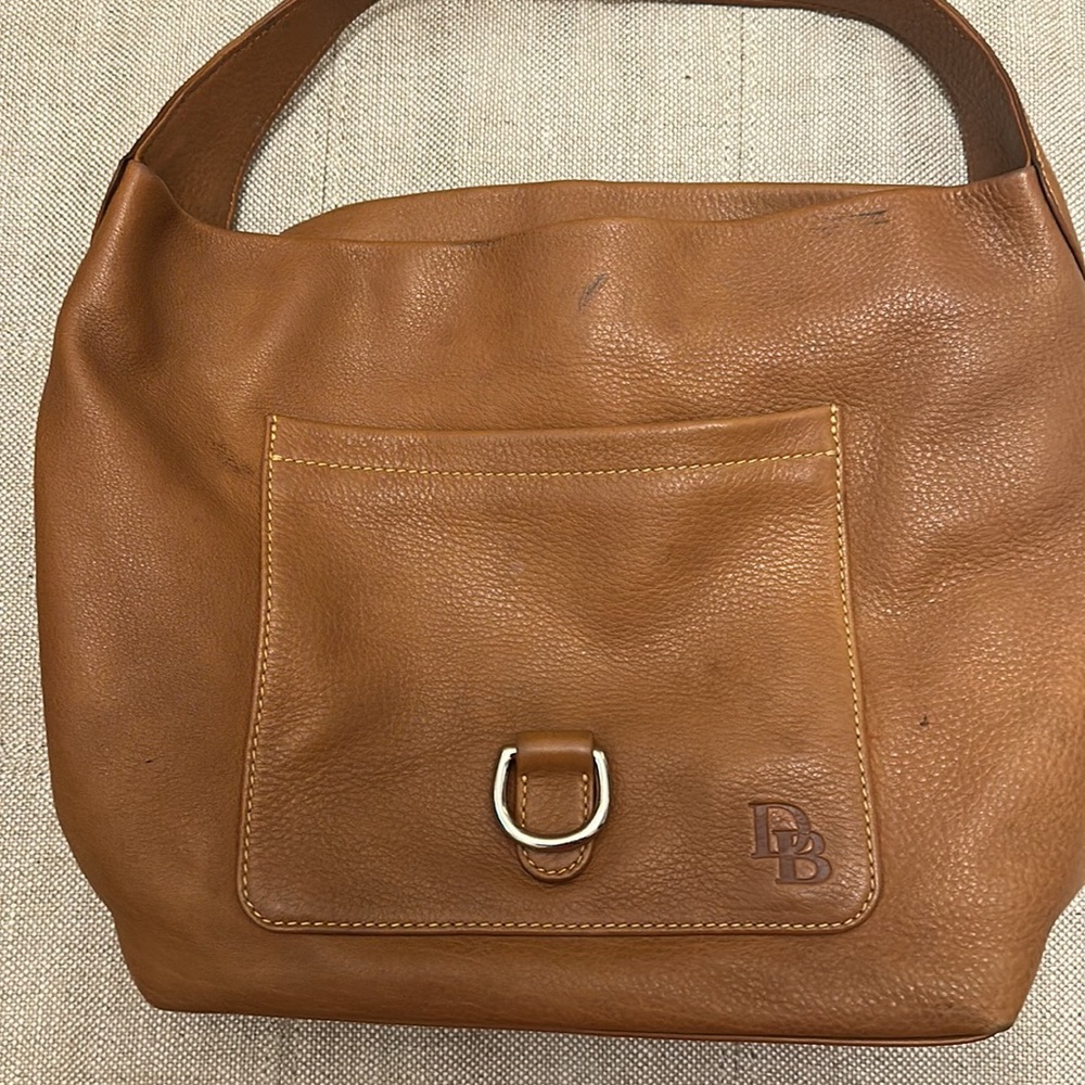Dooney and Bourke brown leather bag. Good condition. - Picture 5 of 5